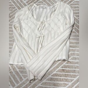 NWOT HOLLISTER TIE CARDIGAN